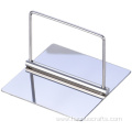 Square pressure rod stainless thick paper towel holder